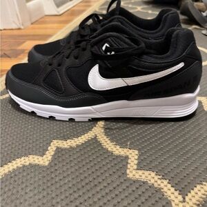 Nike Air Span II Black and White Sneakers